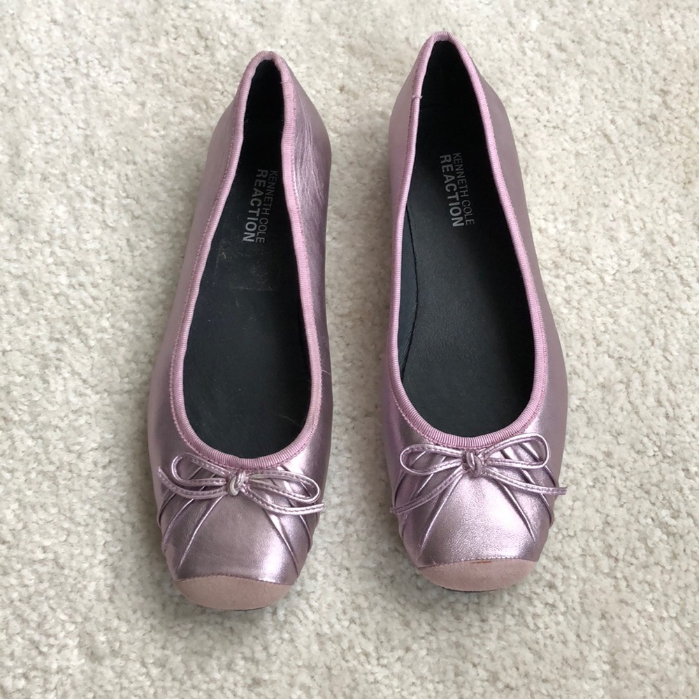 Kenneth Cole pink ballet flats